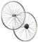 Laufradsatz 28 Zoll rostfreie Speichen Vollachse Shimano Schraubkranz 7 Fach