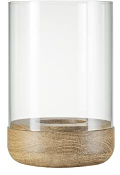 blomus Windlicht -LANTO- Kerzenhalter aus FSC Holz Größe L (66258)