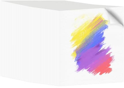 120 Blatt Aquarellpapier Blanko A6, 300g Dickes Aquarellpapier Karten, Aquarellblock Watercolor Paper für Anfänger Künstler Kinder,Zeichenpapier zum Acrylfarben, Aquarellfarben,Gouache und Zeichnungen