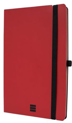 finocam - Quaderno Modern Dotted-Puntinato Rosso