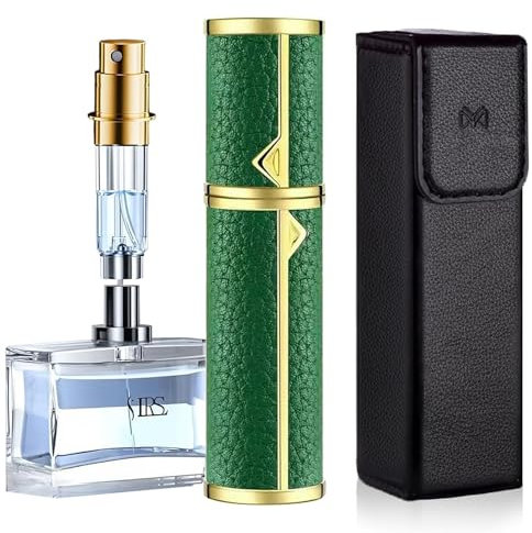 OSALALA Perfume Atomiser Travel Spray Bottle, 5ML Refillable Perfume Travel Bottle Easy to Refill Empty Atomisers Bottles for Purse, Handbag, Pocket and Luggage Gift