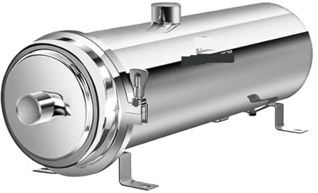 Sediment-Wasserfilterkartusche, Sedimentfilter, 1000L/H 304 Edelstahl Gewerblicher Heim- und Küchengetränke gerader PVDF-Ultrafiltrations-Reinigungsfilter Hohe Filterkapazität