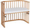 babybay Maxi extra großes Beistellbett aus massivem Buchenholz/Kinderbett Höhe stufenlos verstellbar & umweltfreundlich/mit Matratze Classic Soft (kernbuche geölt)