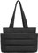 charlore Handtasche Damen Tote Bag, GroßE Wasserdichte Puffy Tote Bag Sporttasche Tragbarer Laptop UmhäNgetasche Mit FäChern und ReißVerschluss Trolley-Abdeckung füR Arbeit, Reisen, Fitness
