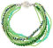 Beaupretty Multicapa De Cristales y Perlas Boho Para Mujer Joyería De Declaración Para Cumpleaños y Ocasiones Especiales