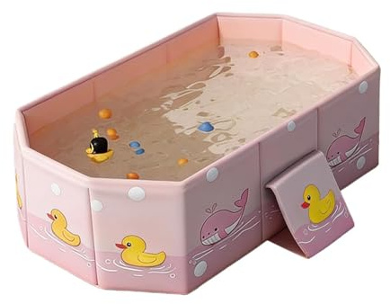 Faltbare Badewanne für die Kleinen,Enten-Kinderwanne - Kinderbadezuber | Für Mädchen Tagesbetreuung Reisen Tägliche Routine Hotel Badezimmer Urlaub Camping Wohnung Gästetoilette