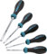 Hazet 802/5 Serie di Giraviti Hexanamic, Argento