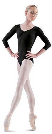 Bloch Damen Ballon, Schwarz, Small