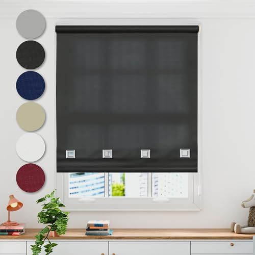 Emma Barclay Square Eyelet Roller Blind - Width 180 x Drop 165cm