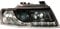 AUTO-STYLE Satz Scheinwerfer TFL-Look kompatibel mit Audi A4 B6 Cabrio 2002- - Schwarz