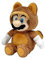 Little Buddy Offizielles Super Mario Plüsch Waschbär, Tanooki Mario, 9 Zoll