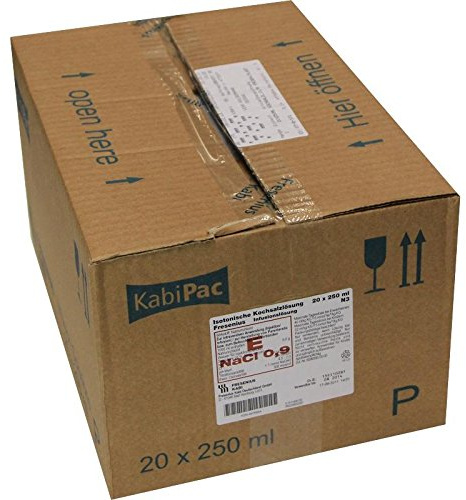 KOCHSALZLÖSUNG 0,9% Plastikfl.Fresenius 20X250 ml