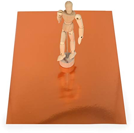 Papertent A4 Super Smooth Mirror Card, Copper, 10 Sheets