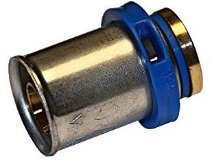 EasyPRESS Pressfitting Stopfen DVGW für Mehrschichtverbundrohr u. PE-RT (Pressprofil: TH - Kontur) Stopfen in (16 mm)