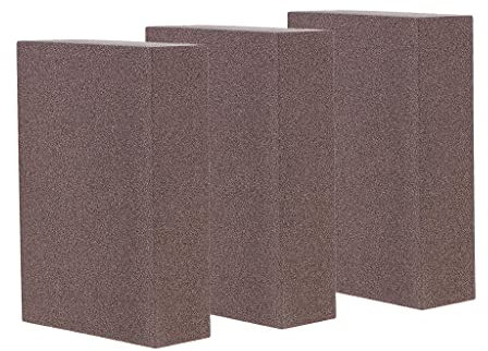 Sharplace 3pcs papier en verre Papier de Sable Eponge Disques Ponçage Bois Métal Bricolage, 400-600 grains