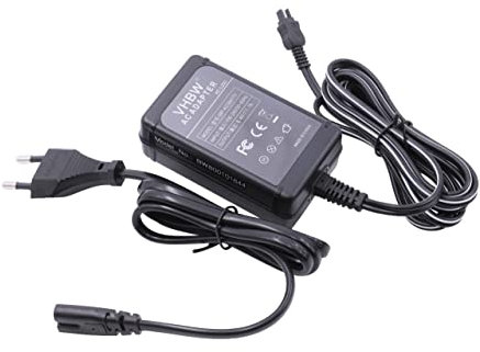 vhbw 1x Netzteil kompatibel mit Sony Handycam DCR-HC20, DCR-HC20E, DCR-HC21, DCR-HC22E, DCR-HC23E, DCR-HC24E Kamera, Digitalkamera, 2m