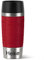 Sterngraf Emsa Isolierbecher MIT Gravur - UNTEN - (z.B. Namen) TRAVEL Mug 360ml Rot, 4h heiß/ 8h kalt, 100% dicht, auslaufsicher, Kaffee & Tee Thermo to-go-Becher