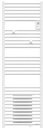 Sèche-serviettes - Riva 4 - avec soufflerie - 1750W - Blanc satin - 471559 - Thermor