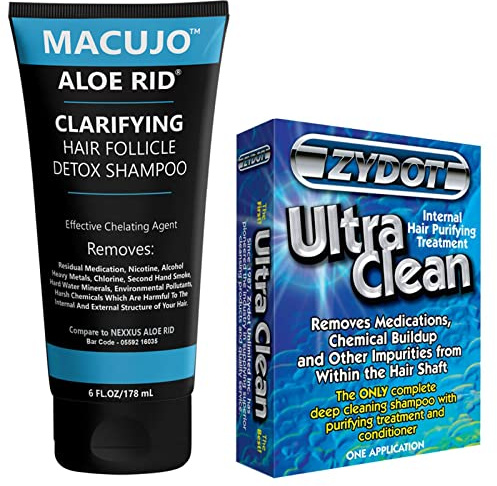 Original Macujo Aloe Rid Detox Shampoo | Zydot Shampoo | for Macujo Method