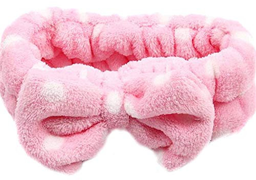 PULABO Farben Bogen Knoten Waschen Gesicht Stirnband Weiche Tupfen Make-up Kosmetische Haarband Praktisch Gute Qualität, Sicherheit