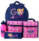 Paw Patrol Girls 4-Piece Backpack Set | Únete a Skye una Aventura de Rescate de Cachorros | Juego Completo de Mochila Escolar con lonchera, Botella de Agua y Estuche de lápices | Gran Almacenamiento