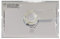Placca di copertura + Leva di ricambio cromate valvola Gas Teco by HYDRO HOME