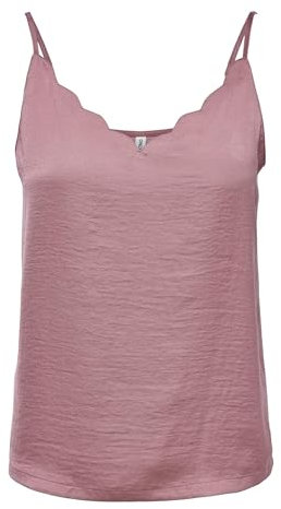 ONLY Damen Onldebbie Singlet Noos WVN Top, Renaissance Rose,38
