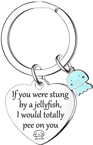 Waeceip Funny Friend Keyrings - Friendship Gifts for Women, Best Friends Birthday & Christmas Presents, One Size