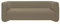 GEMITEX Sofaüberwurf Flexy 3-Sitzer Taupe Made in Italy Universal bielastisch mit Stäbchen Stoff