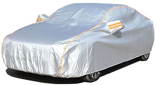 Bâche De Voiture pour Land Rover/Defender 90 Defender 110| Bâche De Voiture Tous Temps Protection Solaire Bâche De Voiture Pliable Bâche De Voiture Complète (Color : Silver, Size : Defender 110)
