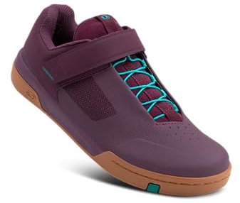 Crankbrothers Stamp Speed Lace Unisex-Adult Flat MTB Shoes, Purple/Gum, 42.5 EU