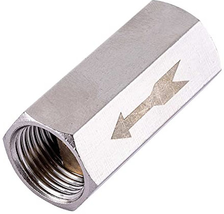 Rückschlagventil Ventil 3/8 Druckluft für Pneumatikleitung Druckluftleitung