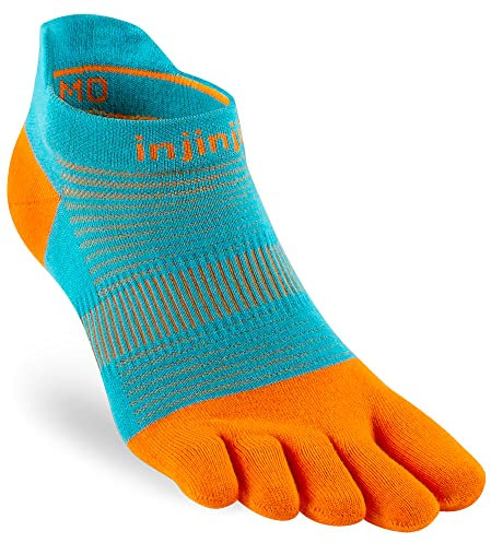 Injinji Run - No-Show - Lightweight - Tangelo