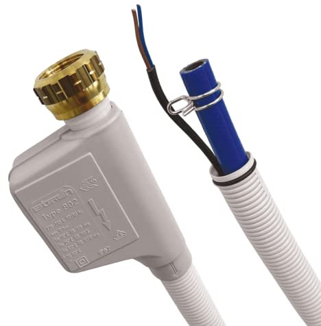 DEKAROX Aquastop Schlauch Zulaufschlauch 1,8m passend für Miele 10499864 5729732 Wasserstop für Waschmaschine Spülmaschine Geschirrspüler