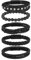 Manfnee Herren Armband Leder Armbänder für Herren Damen Schwarze Geflochtene Leder Armband