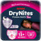 Huggies DryNites Nachtwindeln bei Bettnässen, für Mädchen ab 13 bis ca. 17 Jahre (48-60 KG), 27 Stück (3x9), Monatspack, Windel-Pants
