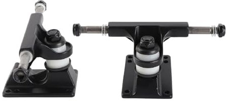 KENANLANur Skateboard Achsen, 2 Stück Skateboard Achsen Combo 3,25 Zoll ABEC Longboard Skateboard Zubehör (Schwarz)