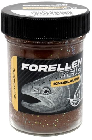 FTM Forellenteig schwimmend 50g - Forellenteig, Farbe/Aroma:Braun - Knoblauch