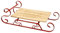 matrasa Weihnachtliche Servierplatte Schlitten - Serviertablett Kuchenplatte 45x22x14cm