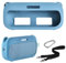 Xingsiyue Funda de Silicona para Bose SoundLink Flex/SoundLink Flex 2ª Gen Altavoz Bluetooth – Protector Portátil Antigolpes con Correa de Hombro y Mosquetón