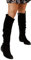 Onsoyours Donna Stivali Lunghi Classico Plateau Tacco Alto Stivali al Ginocchio D Nero 37 EU