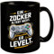 Gaming-Controller Zocker Levelt Tasse Kaffeebecher mit lustigem Spruch für Gaming-Fans