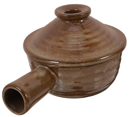 Didiseaon 1pieza De Barro Con Tapa Para Sopa y Arroz Olla Para Cocinar Para Microondas y Cocina De Inducción Para Preparar Platos