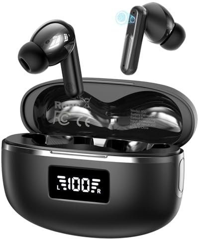 AI Language Translation Earbuds, 60H Real-Time Bluetooth 5.4 Translator Earbuds, Support 134 Languages with AI App, 3-in-1 Ear Buds with ENC Mic, 5 Translation Modes Earphones Travel/Business/Learning