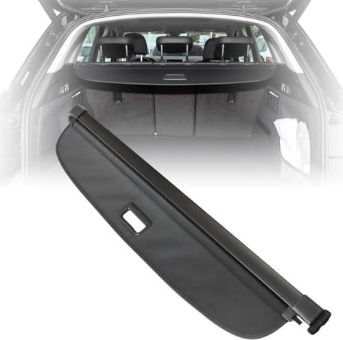 Callume Laderaumabdeckung Kompatibel mit Audi Q5 FYB FYG 80A | Referenznummern 80A863553A, 80A863553B – Ausziehbarer Sichtschutz für den Gepäckraum mit einfacher Montage.