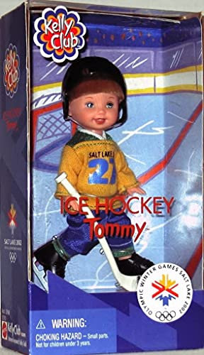 Barbie - Kelly Club Puppe Eishockey Tommy 1997 Winter Olympische Spiele Salt Lake 2002