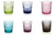 Set 6 bicchieri acqua Speedy IVV colori assortiti
