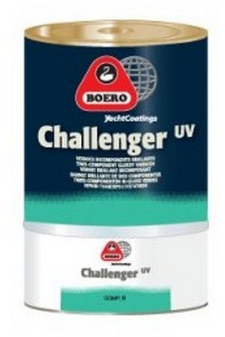 Boero Yacht Coatings Challenger UV Vernice bicomponente brillante, colore: 000 Trasparente, size: 0,75 l