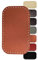 1 Taschenboden Kunstleder zur Taschenherstellung Boden Tasche Farb-/Größenwahl, Größe:18x28cm, Farbe:braun