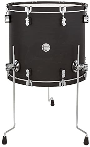 Pacific Drums Concept Classic Floor Tom, 18 x 16, Ebony Stain, gebeizte Ebenholz-Spannreifen
